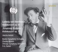 [CD] Jascha Heifetz 베토벤 / 브람스: 바이올린 협주곡 - 야사 하이페츠 (Beethoven / Brahms: Violin Concertos) (이달의 클래식 CD )