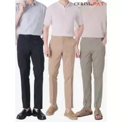 [하프클럽/.]남성 여름 냉감 면 스판 팬츠 1종