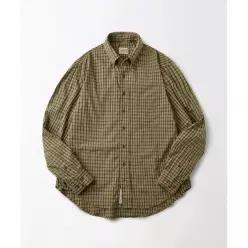 OS26FWSH01BRC 블라우스 여성셔츠 VINTAGE CHECK BD SHIRT_BROWN 7063227