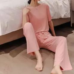 [라일리여성언더웨어] Rly 여름용 통풍 3피스 홈웨어 세트 53299898)