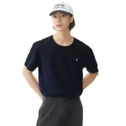 폴로 랄프로렌 리퀴드 코튼 크루넥 슬립 티셔츠 네이비 414931