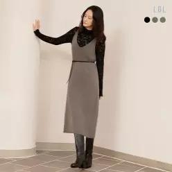 26FW 라쿤울 블렌디드 홀가먼트 원피스