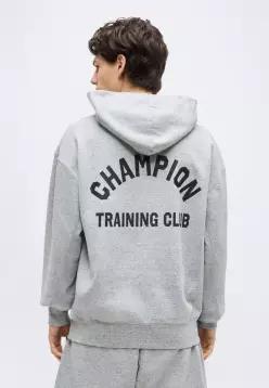 Champion 챔피언 링사이드 릴랙스 핏 풀집 후디 - 지퍼업 스웨트셔츠 회색 7652620