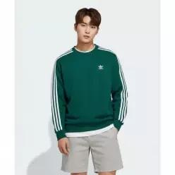 오버사이즈 크루 스웨트셔츠 그린 KA0467