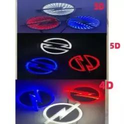 2026년 히트 상품 13.3x10.1cm 3D/4D/5D 오펠 안타라용 자동차 엠블럼 라이트 5D 발광 LED 리어 테일