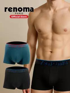 [정품] RENOMA 레노마 [레노마] 남성 코튼 스트레치 드로즈 2매세트2_BF11H47466 PEBBF11H47466