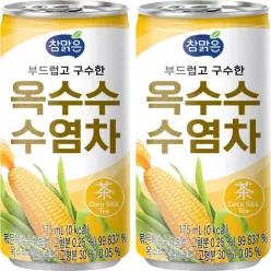 대일 참맑은 옥수수수염차 175ml x 60캔입 30캔x2박스 참맑은 옥수수수염차 대일 음료