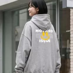 HP-10 오버핏 기모 후드티 빅사이즈 기모후드 티셔츠