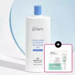메이크프렘 유브이 디펜스 미 선플루이드 150ml [GIFT]안심팩 1매+클렌징밀크21ml