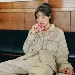 울랄라 푸티 긴팔 여성페어 버터 30수