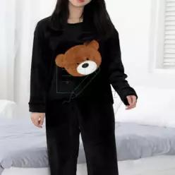 [라일리여성언더웨어] Rly 수면잠옷 빅베어 여성홈웨어세트 잠옷 두꺼운잠