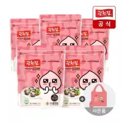 광천김 카카오프렌즈 어피치 김자반 40g x 5봉 +장바구니