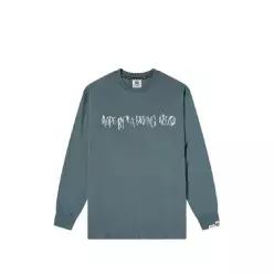 베이프 레코드 로고 긴소매 스웨트셔츠 PKKAGW9O TP452678641