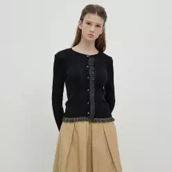 올리브데올리브 오간자 프릴 포인트 가디건 OK5AD8260 OK5AD826-GJ 1206665