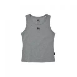 브라운브레스 W TAG BASIC SLEEVELESS MELANGE GREY