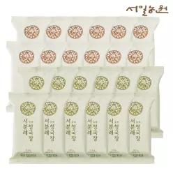 [24팩]서분례 명인 청국장 총 24팩(들깨청국장 110g*12팩 + 기본청국장 110g*12팩)