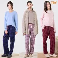 [단품] 26FW  TRY 여성 기모 파자마 1종