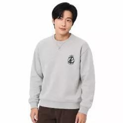 인디안 웰메이드 [더레이블 이월] 편안하고 단정한 순면 심볼자수 맨투맨 티셔츠MUZAL4F8412-2001