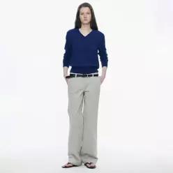 낫띵리튼 Relaxed low-rise pants (Greige)