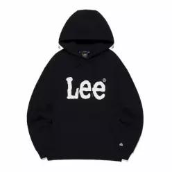 [매장정품] 리 빅 트위치 로고 후드 티셔츠 블랙 3426815