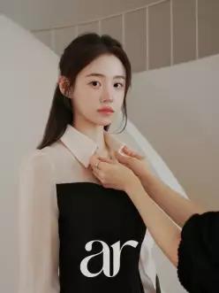 (국내제작)MADE/셔츠원피스 2기장 셔츠 배색 플레어원피스 하객룩 op15110