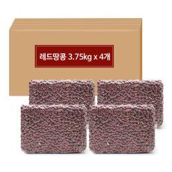 빨간 볶음 땅콩 껍질채 먹는 고소한 레드 땅콩 대용량 15kg