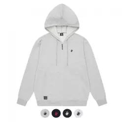 BHPOLOCLUB 여성 시그니처 베이직 로고 후드집업 4Color JK817