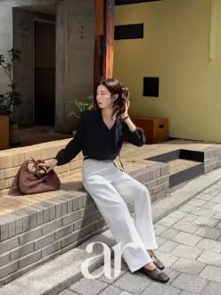 (MADE/코디만능템) Day Jeans No27 데이진 프리미엄 세미 와이드 코튼 가을팬츠 ps4575