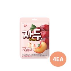 해태 자두 캔디130g X4EA/과일맛사탕/비타민충전/비타민E함유/무배