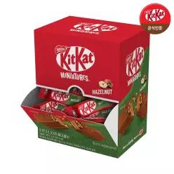 KITKAT 킷캣 밀크 헤이즐넛 미니어처 25개입