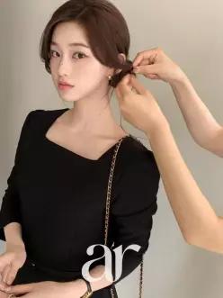 (국내제작) 울함유 (MADE/마네킹핏/하객룩) 르벨드 스퀘어넥 울 머메이드 가을 롱 가을원피스 op15392