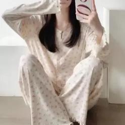 [라일리여성언더웨어] Rly 파자마 세트 잠옷 상하의 홈웨어 릴리 실내복