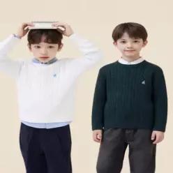 26SS [Essential] 클래식 케이블 니트 스웨터 (1097344)