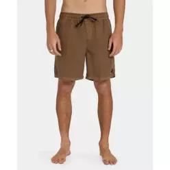 Billabong 빌라봉 남성용 올 데이 오버다이 레이백 17인치 보드숏 - 커피빈 8074986