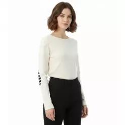 Reorder Meridien Moderne U Elbow Patch - EcruNavyEcru (0844-12) (메르디앙 모던 엘보 패
