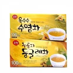 깔끔하고 은은한 옥수수수염차 둥굴레차 100개입 티백