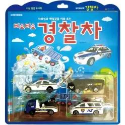삐요삐요 경찰차 - 사회성과 책임감을 키워 주는 - 효리원 지능 발달 토이북 (양장)
