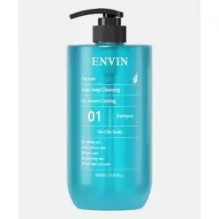 매장정품 ENVIN 앙방 티트리 두피 딥 클렌징 노세범 쿨링 탈모 샴푸 1000ML