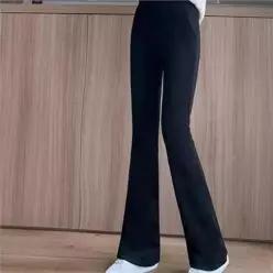 [라일리여성의류] Rly 오피스 여성 부츠컷 슬랙스 슬림 밴딩 기모