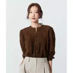 더엣지 THEATG 썸머 아사면 레이스 블라우스