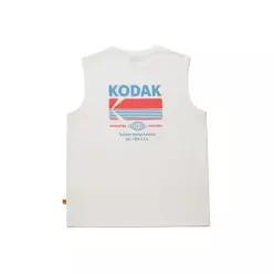 KODAK 브리즈팝 에어로쿨 빅그래픽 슬리브리스 티셔츠 IVORY 6312928 K6223LSL51IVR