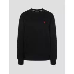[국내매장정품]빈폴 26FW [Essential] 남녀공용 스웨트 셔츠 블랙 BC6841E935