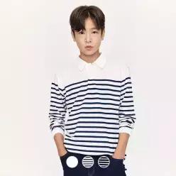 [지오다노주니어] 03015901 폴로 피케 긴팔 티셔츠
