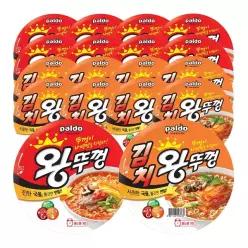 팔도 왕뚜껑 110g 9개 + 김치왕뚜껑 110g 9개