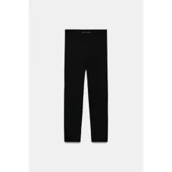 ZARA 자라 LYOCELL 라이오셀 SHORT 숏 쇼트S 쇼츠 반바지 - BLACK 블랙 블랙 0858/732/800