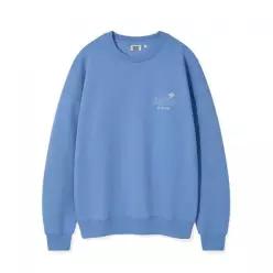 와키윌리 WACKY WILLY 픽쳐 그래픽 맨투맨 블루 WA2501CR18BL 244201