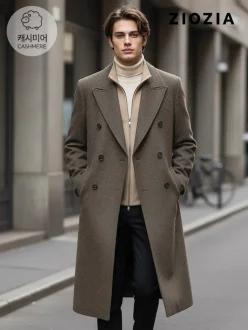 [지오지아][지오지아] 캐시미어 핸드메이드 더블코트 (AAD4CB1102)