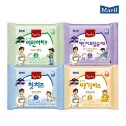 상하 유기농 아기치즈 1∼4단계 100매/치즈/어린이치즈