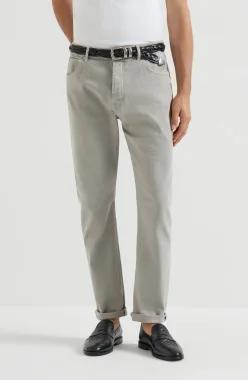 Brunello Cucinelli 브루넬로 쿠치넬리 의류 염색 데님 바지 7556556