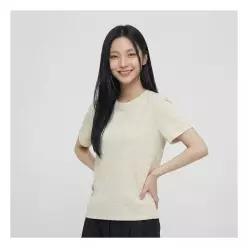 여성 올 오버 펄 반팔 티셔츠_0331058013161369 3669914